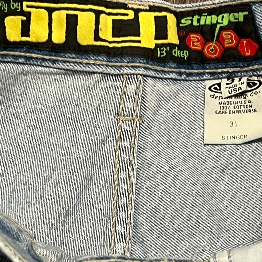 SOLD❤️‍🔥1990s JNCO Vintage Shorts size 31 - Picture 9 of 10